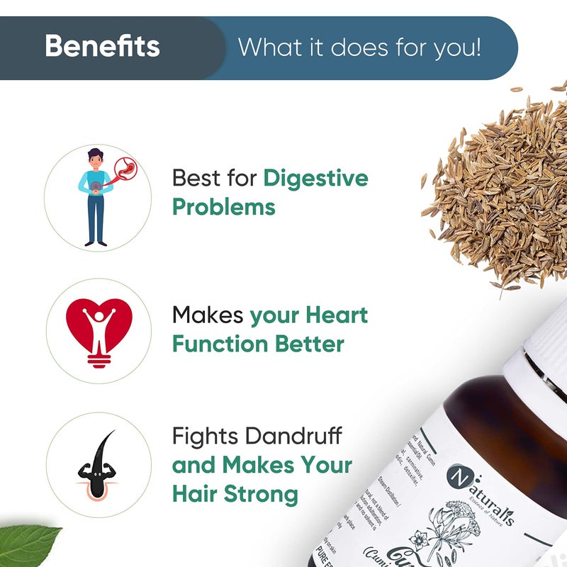 Naturalis Essence of Nature Cumin Essential Oil - 15ml - Image 4