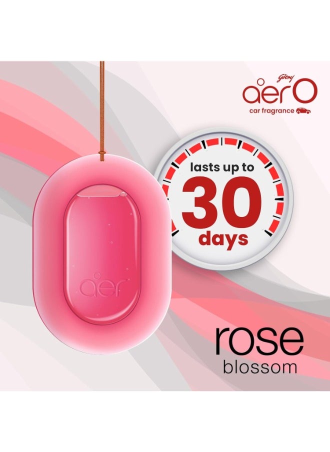 Godrej Aer O Rose Blossom Car Air Freshener Gel  - Image 4