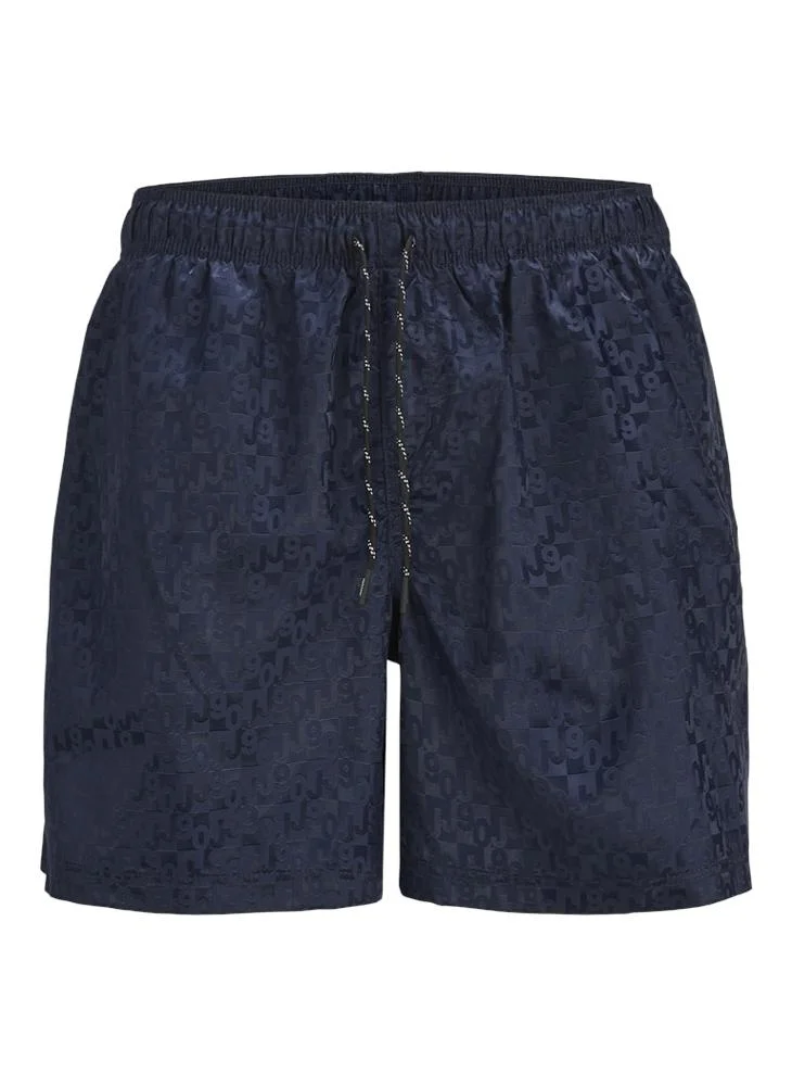 JACK & JONES Jpstkauai Jjwide Swim Jacquard Shorts