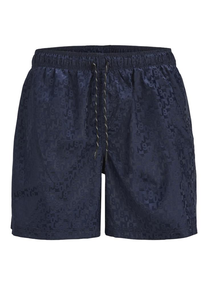 JACK & JONES Jpstkauai Jjwide Swim Jacquard Shorts  - Image 1