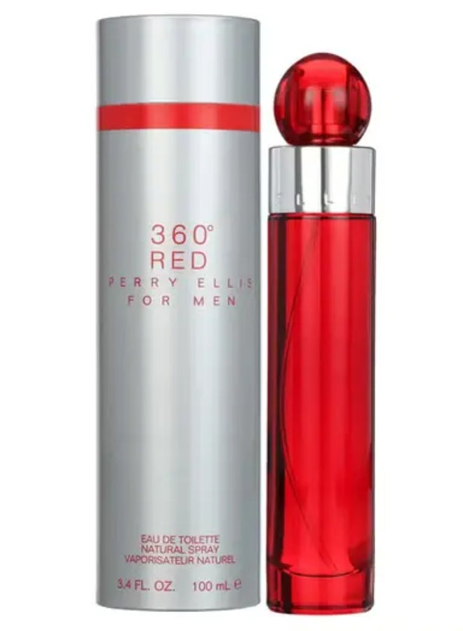 عطر بيري إليس 360 ريد أو دي تواليت للرجال، 100 مل
