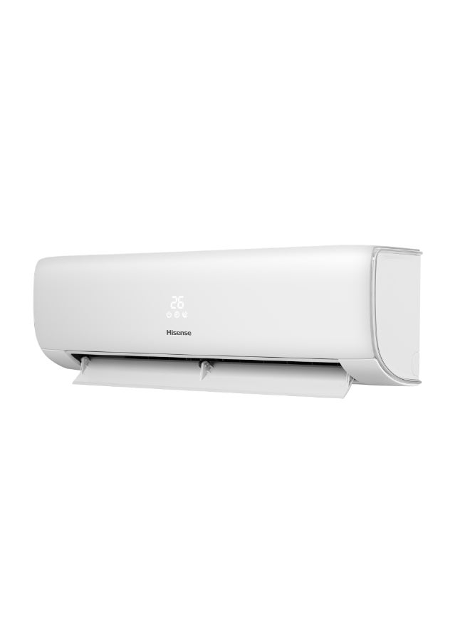Hisense 2 Ton Split AC, Air Conditioner, 24000 BTU with  Piston Rotary R410A compressor,  Cooling up to 58℃, LED Hidden Display, ESMA 1 Star Energy Saving, Golden Fins, 4D Airflow, Anti-Midew Running, Auto Restart, Dimmer, Timer, Fast-Cooling AS-24CT4SKFKB00 White - Image 5