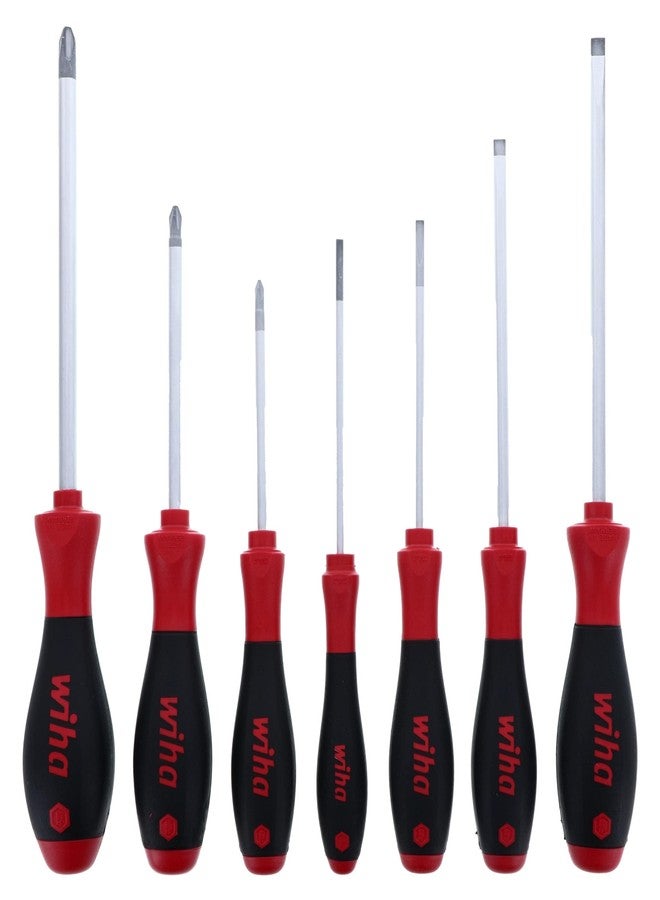 Wiha 30278 7 Piece SoftFinish Slotted and Phillips Screwdriver Set - Image 1