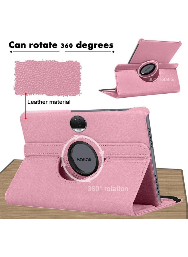 general Compatible with Honor Pad 9 12.1 Inch Tablet, PU Leather Case 360° Rotatable Multi-Angle Protection Stand Protective Case for Honor Pad 9 - Image 2