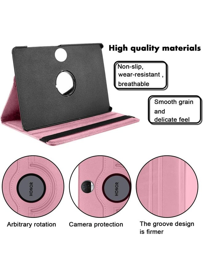general Compatible with Honor Pad 9 12.1 Inch Tablet, PU Leather Case 360° Rotatable Multi-Angle Protection Stand Protective Case for Honor Pad 9 - Image 4