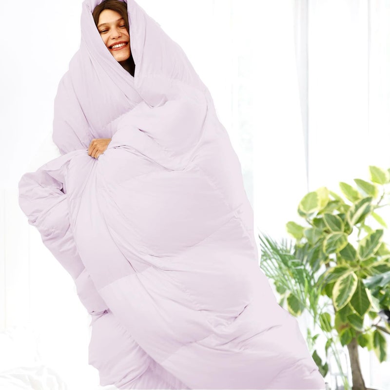 Texlux Soft Microfiber Filling 150 GSM Mild Comforter/Duvet Double Size 90x100 for Mild Winter - Image 5