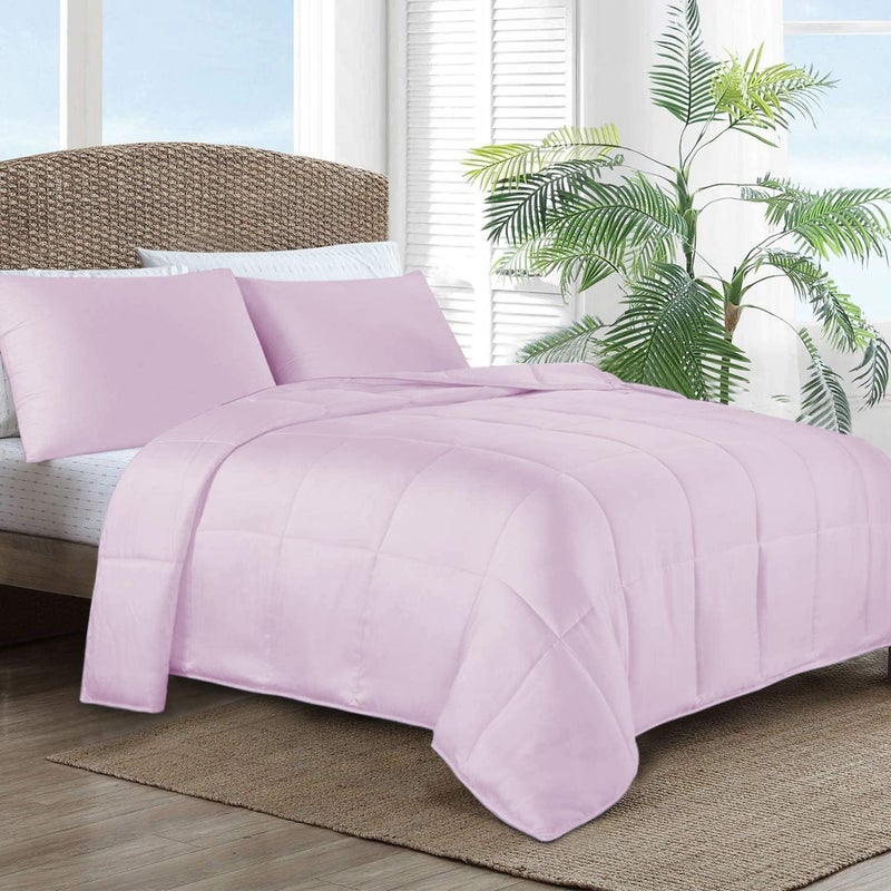 Texlux Soft Microfiber Filling 150 GSM Mild Comforter/Duvet Double Size 90x100 for Mild Winter - Image 1