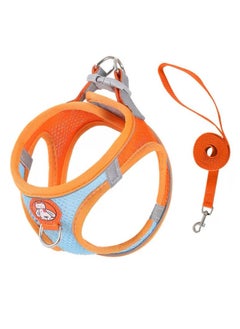 General Pet cat and puppy leash, anti-breakout, vest-style rope, chest harness, adjustable rope, L size (8-14KG), rope length 1.6 meters  - Image 1