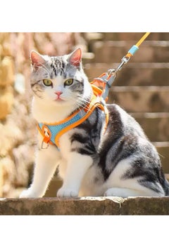 General Pet cat and puppy leash, anti-breakout, vest-style rope, chest harness, adjustable rope, L size (8-14KG), rope length 1.6 meters  - Image 2