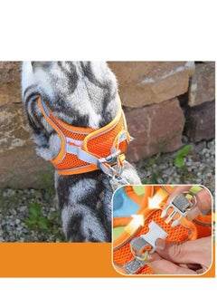 General Pet cat and puppy leash, anti-breakout, vest-style rope, chest harness, adjustable rope, L size (8-14KG), rope length 1.6 meters  - Image 4