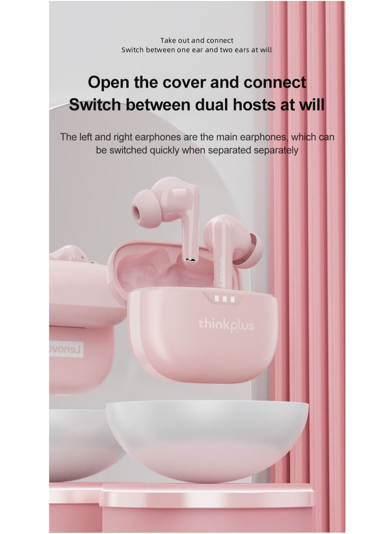 Lenevo - Lenovo LP3 Pro TWS Earphones Wireless Bluetooth 5.2 Earbuds HIFI Sound Noise Reduction HD Call Low Latency Headphones - Image 1