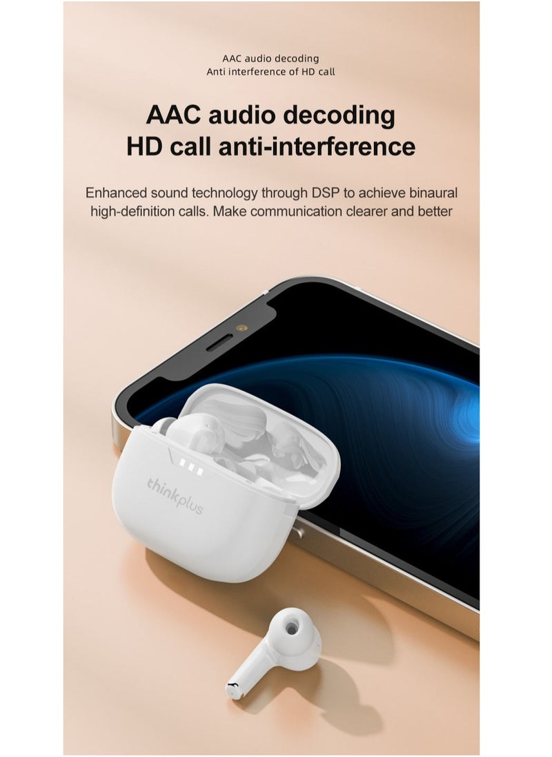 Lenevo - Lenovo LP3 Pro TWS Earphones Wireless Bluetooth 5.2 Earbuds HIFI Sound Noise Reduction HD Call Low Latency Headphones - Image 1