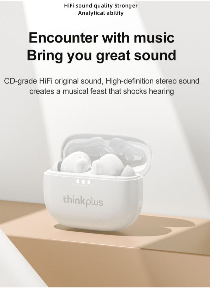 Lenevo - Lenovo LP3 Pro TWS Earphones Wireless Bluetooth 5.2 Earbuds HIFI Sound Noise Reduction HD Call Low Latency Headphones - Image 1