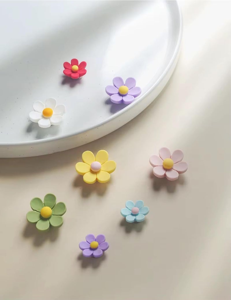 WARMINGO DE 15 Pc Flower Fridge Magnets for Refrigerator | Cute & Stylish Kitchen Decor Magnets | Decorative Magnetic Hold for Notes & Photos - Image 5