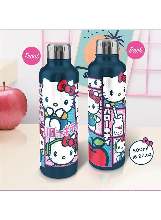 Paladone Paladone Hello Kitty Metal Water Bottle  - Image 2