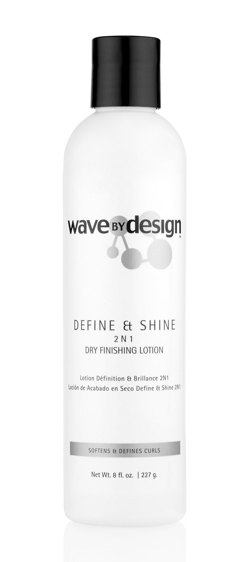 Design Essentials Design Essentials Define & Shine 2-N-1 Dry Finishing Lotion, for Frizzy and Curling Hair, 8 Ounce 