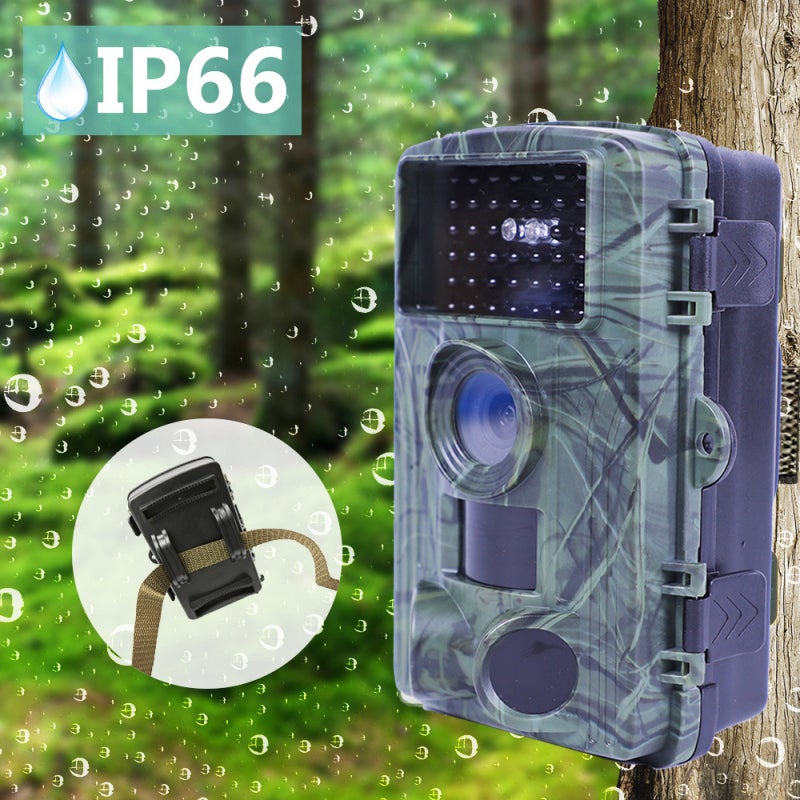 WiFi Trail Camera: 4K 60MP 120-Degree Sensing Angle, 0.3s Rapid Trigger - IP66 Waterproof 940nm Invisible Infrared Lights Night Vision Trail Camera for Outdoor Hunting, Wildlife Photography, Home Surv - Image 3