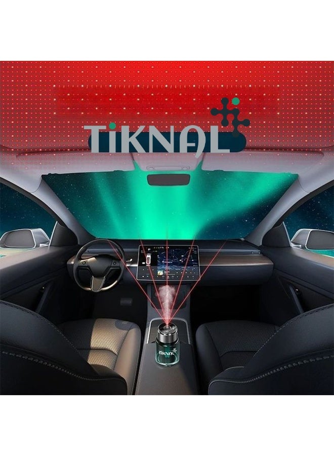 TIKNAL Galaxy Star Smart Aroma Diffuser – 150ml Capacity with Essential Oil – Vibration Sensing Technology – Enchanting Starry Light – 300mAh Rechargeable Battery - USB-C Charging - Image 5