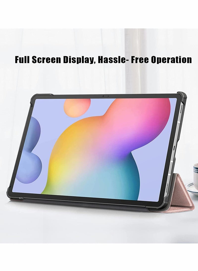 Samsung Galaxy Tab S7 Plus FE & S8 Plus 12.4-Inch Slim Case with Auto Wake-Up Stand - Stylish Protection and Convenience for Your Tablet - Image 5