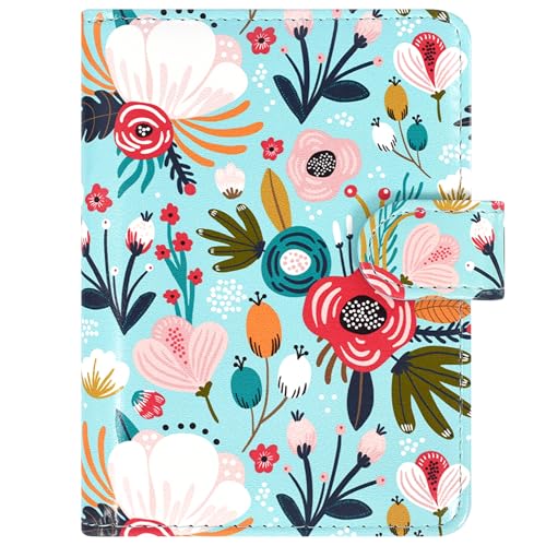 ACdream Unisex Faux Leather Passport and Vaccine Card Holder, RFID Blocking, Z-Flower, 20 x 3.5 x 2.5 in - Image 1