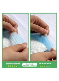 Cherry Medical Supply 120-Pieces Packed In 12 Pouches 60 Cm X 90 Cm Xl Pet Training Pads Puppy Pads Super Absorbent  - Image 2