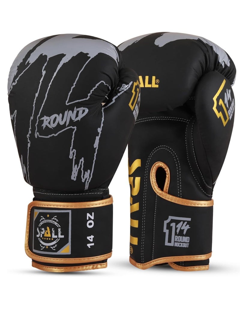 Spall Professional Boxing Gloves For Strong Punches Sparring And Kickboxing Fighting Punch Bag Workout Muay Thai And Training  - Image 1