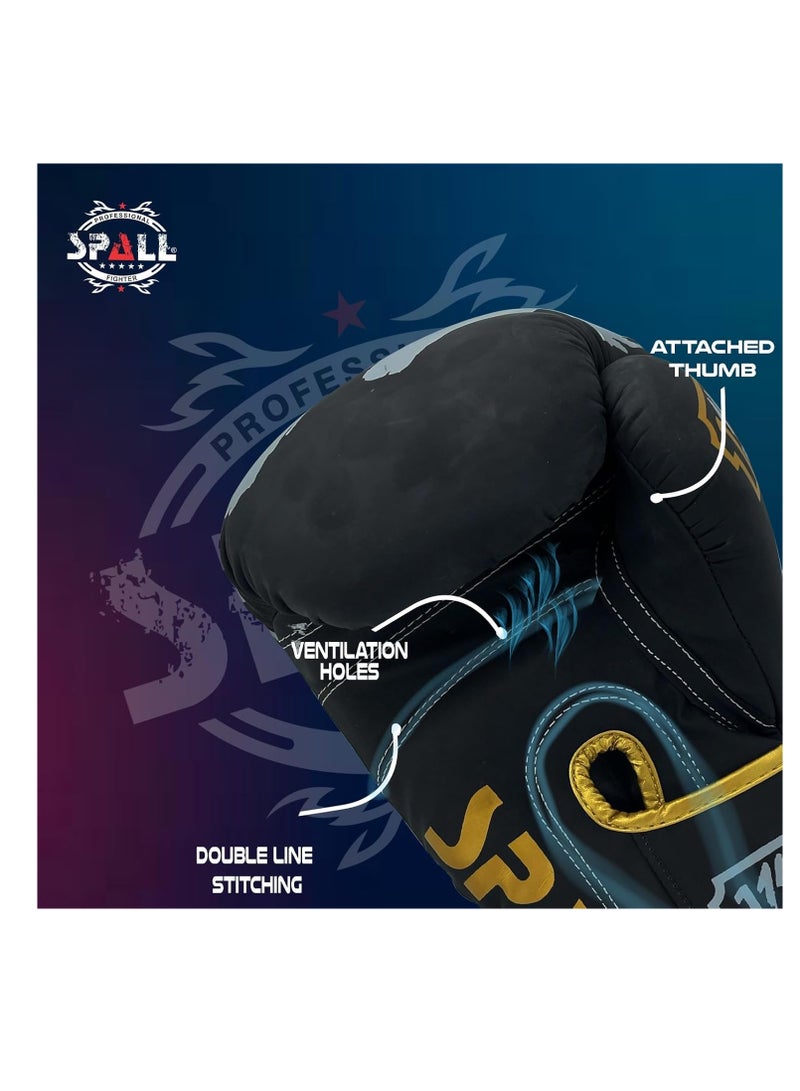 Spall Professional Boxing Gloves For Strong Punches Sparring And Kickboxing Fighting Punch Bag Workout Muay Thai And Training  - Image 3