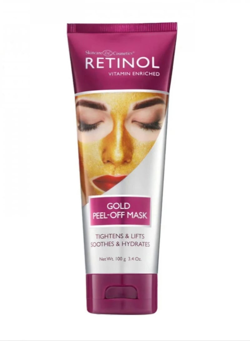 ريتينول قناع ذهبي قابل للتقشير من ريتينول 100 غرام لكل انواع البشرة - Image 1
