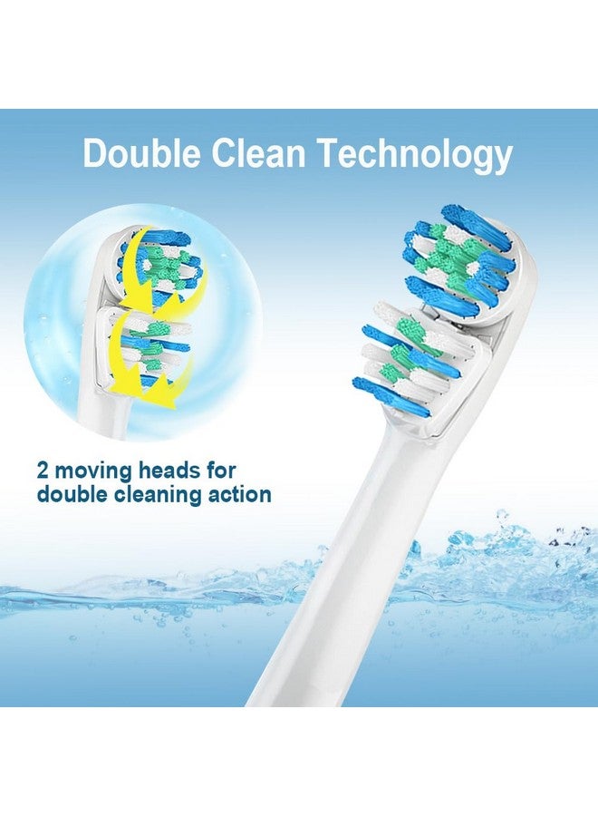 DeBizz Ebizz Dualclean Replacement Brush Heads Compatible With Oralb Vitality Series Fits For Pro 1000 Smart 1500 Genius X Double Clean Toothbrush Heads Provide Twice Clean 8 Pcs - Image 5