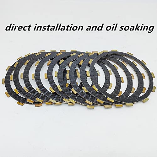 BIGLKNM Clutch Kit Friction Plates & Cover Gasket Compatible for Suzuki Quadsport Z400 LTZ 400 Kawasaki KFX400 2003-2006 Arctic Cat DVX400 2004-2008 - Image 2