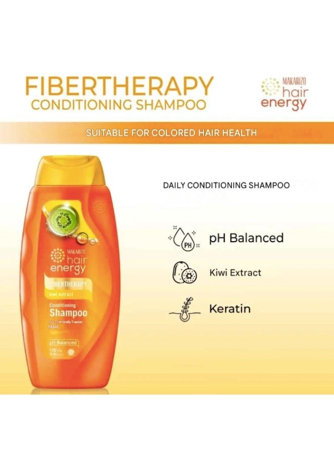 MAKARIZO Makarizo Shampoo And Conditioner for Chemically Treated Hair With Kiwi  170 ml  - Image 3