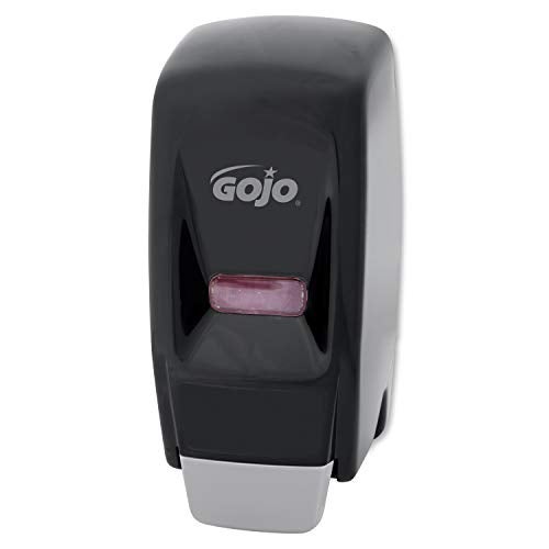 GOJO 800 Series Bag-in-Box Push-Style Lotion Soap Dispenser, Black, for 800 mL Lotion Soap Refills (Pack of 1) - 9033-12 - Image 3