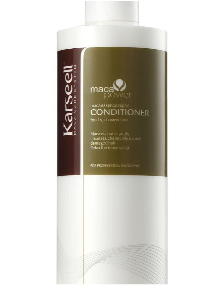 Karseell - Hair Conditioner Karseell Argan Oil Organic Deep Conditioning Treatment Cream For Dry Damaged Coloured Hair 500ml 16.9 fl.oz Smooth Sulphate Free - Image 1