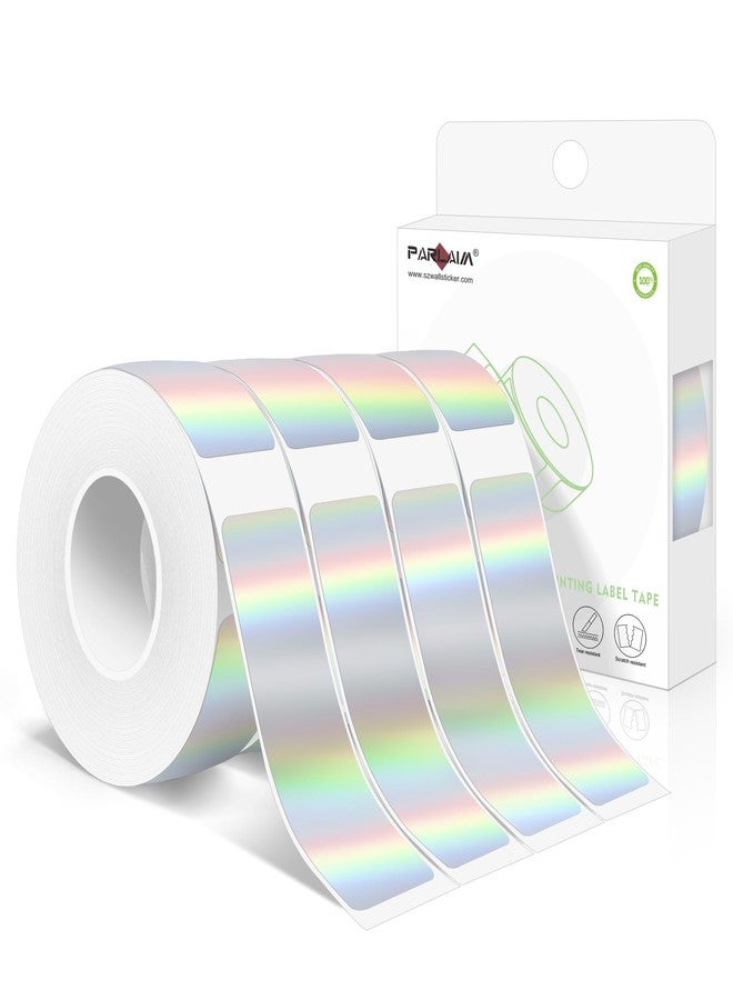 PARLAIM Label Maker Tape,14X50MM(1/2" X1 7/8") Thermal Label Stickers,Thermal self-Adhesive Labels Compatible with D30 Label Maker,Thermal Label Paper for Home/Office 520PCS/4Rolls - Image 1