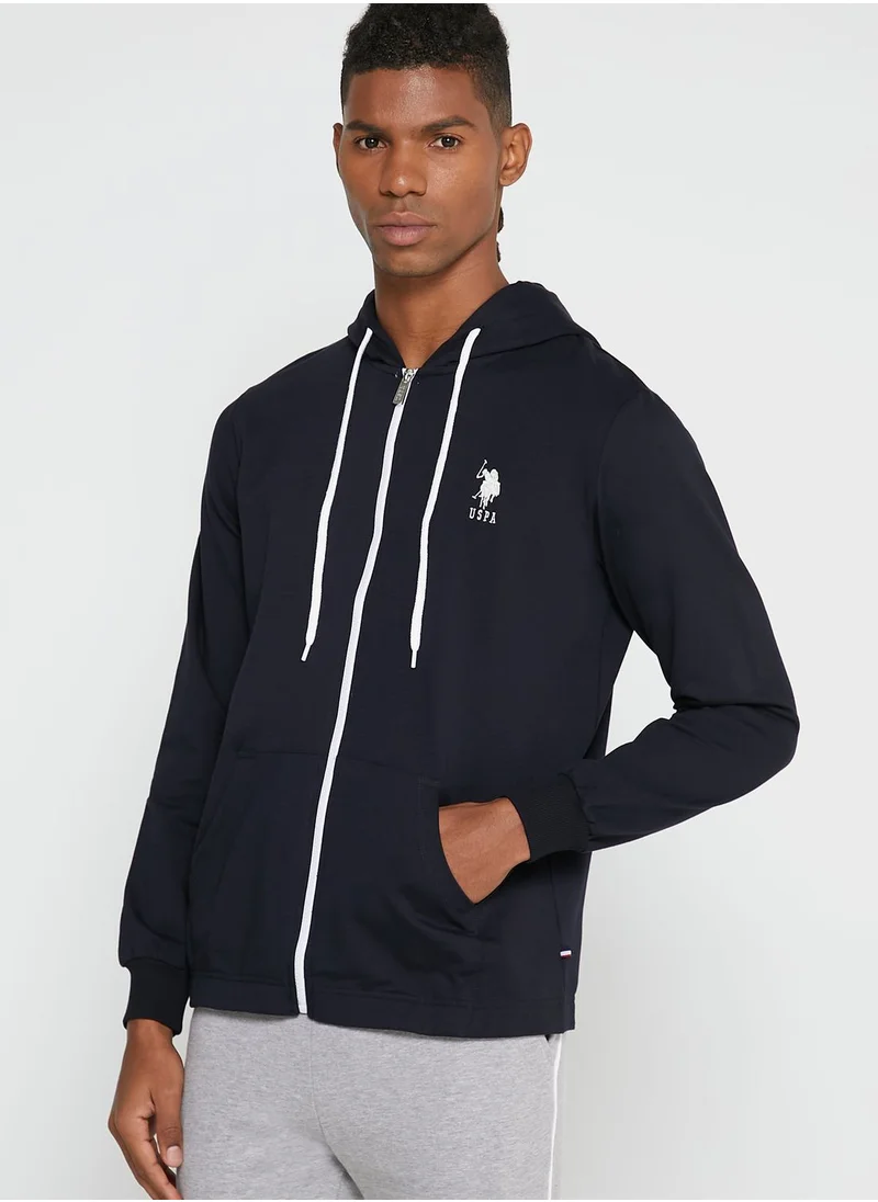 U.S. Polo Assn. Logo Hoodie