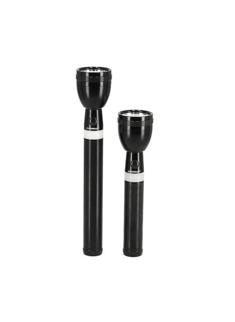 Olsenmark - OMFL2758 Rechargeable LED Flashlight - Super Bright CREE-XPE LED Torch Light - Built-in 3000mAh Battery, 2000 Distance Range
