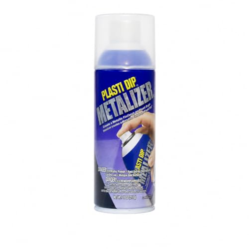 Plasti Dip Metalizer Silver 11 oz Spray, Shimmering Metallic Finish Enhancer for Plasti Dip Coatings, Flexible Custom Topcoat for Wheels, Trim, Emblems, Accents, Crafts & DIY Projects - Image 3