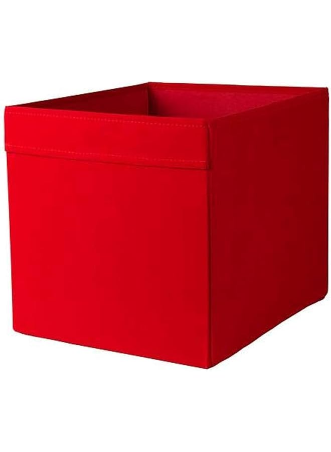Zaboon Storage Box For Organization Red 33X38X33 Xm