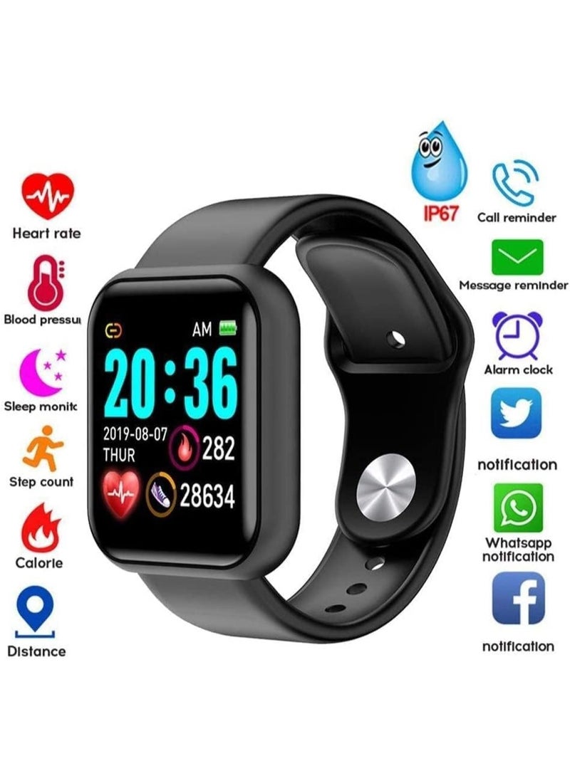 Winmax Smart Watch Fitness Tracker 2.5D Function With Heart Rate Sleep Monitor, Blood Oxygen, Step Counter for Men Women Activity Trackers Smartwatch Sports for iOS Android - Image 2