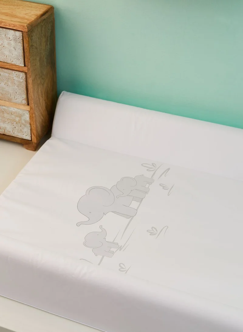 JoJo Maman Bebe Elephant Family Changing Mat With Side Supports