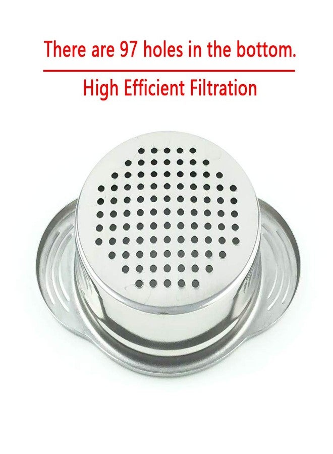 iAesthete Can Strainer - Tuna Strainer - Food Grade 304 (18/8) Stainless Steel, Dishwasher Safe, Food Strainer, Can Colander, Easy To Clean, Eco-friendly - Image 2