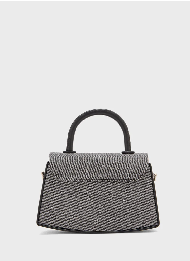 ايلا Contrast Color Satchel Bag