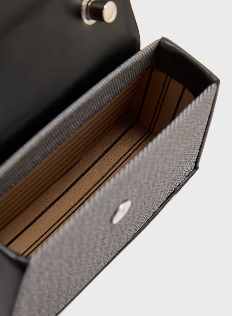 ايلا حقيبة ساتشيل بلون متباين - Image 5