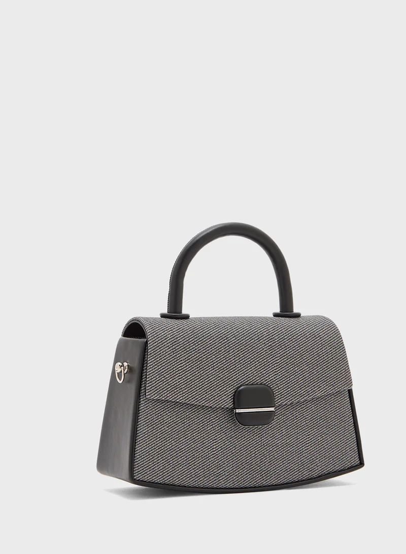ELLA Contrast Color Satchel Bag