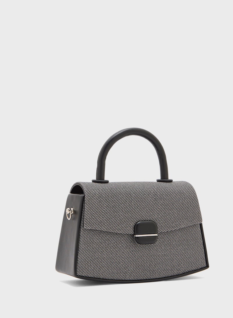 ايلا حقيبة ساتشيل بلون متباين - Image 4