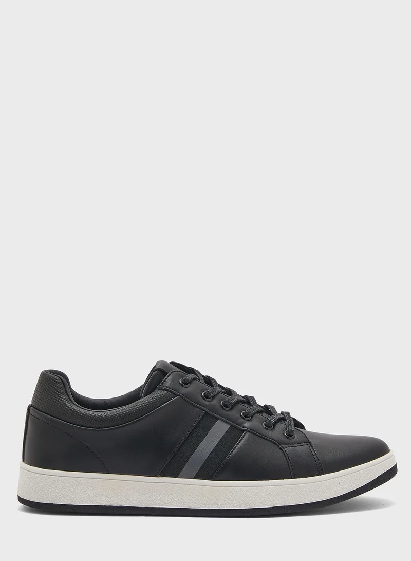 Robert Wood Webbing Detail Casual Lace Ups