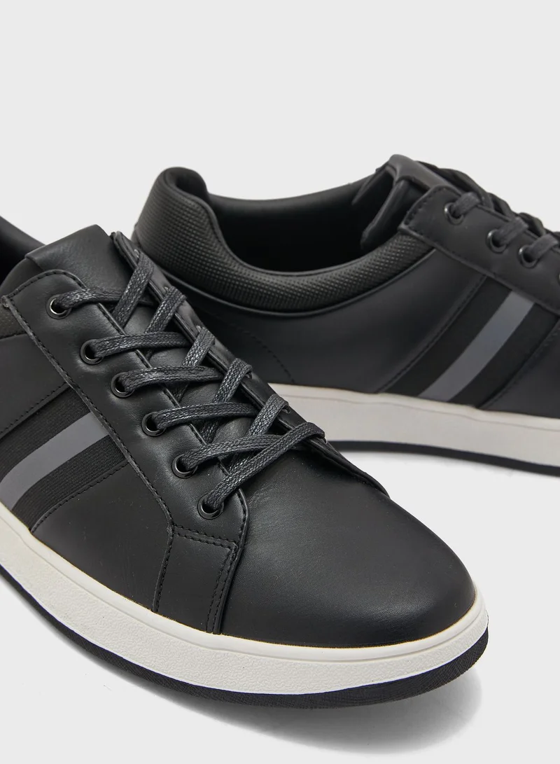Robert Wood Webbing Detail Casual Lace Ups