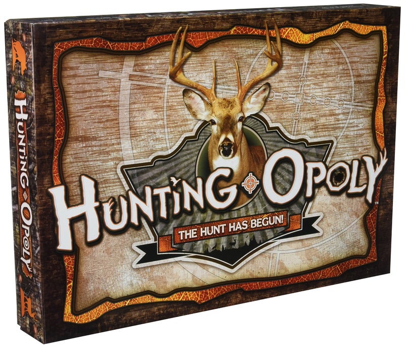 Late for The Sky Hunting-Opoly Board Game, Hunting Gifts Family Strategy Trading Property - Image 1