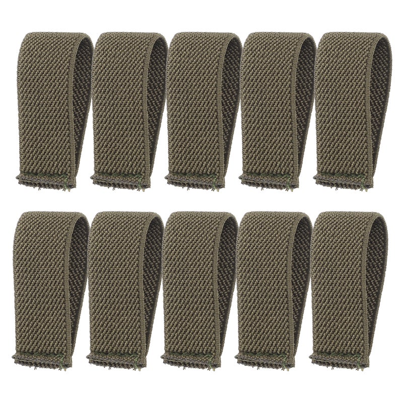 10 Pcs Elastic Belt Keeper Strap Organizer Belt Stays Backpack Straps Holder Retainer Band For Belts Straps - Image 4