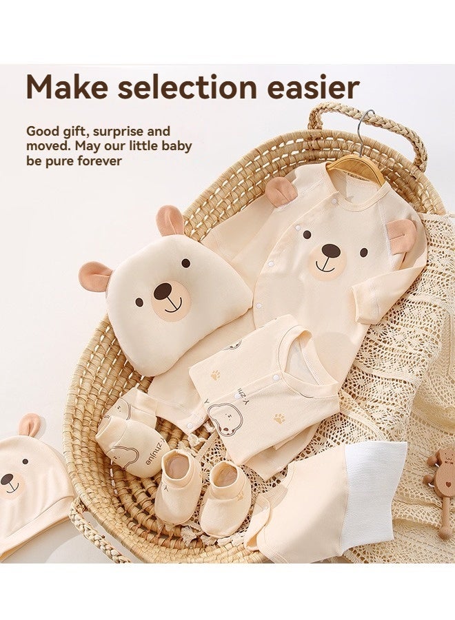 Beauenty 24PCS Newborn Baby Gift Set, Newborn Layette Gift Set for Boys and Girls, Babies Essential Clothes Accessories with Baby Blanket, 100% Premium Cotton,for 0-3 Month - Image 5